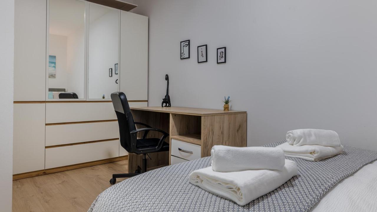Brand New Apartment In City Center, Big Terrace Zagreb Dış mekan fotoğraf